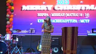 MCF  Malaysia Christmas 2023  Solo by Ls Serafim Nihin kan caah a chuak cang [upl. by Leandra]