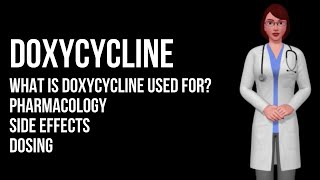 DOXYCYCLINE medication What is doxycycline USED FOR Doxycycline Uses Dosage amp Side Effects [upl. by Odrarej]