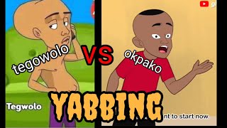 tegwolo vs okpako yabbing battle 🔥  insta Afrika [upl. by Aramoy]