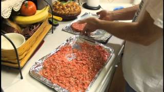 Brisket Burgers  home ground beef [upl. by Uhthna371]