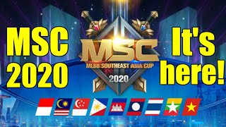 Mobile Legends  MSC 2020 ITS HERE SMALL INFORMATION ABOUT MSC 2020 [upl. by Ezarras987]