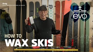 How to Wax Skis [upl. by Suolevram]