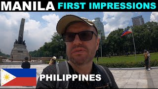 Manila Philippines  First Impressions [upl. by Orvah]