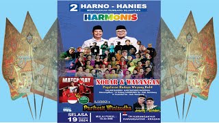 🔴LIVE NOBAR amp WAYANGAN  HARMONIS  MEWUJUDKAN REMBANG SEJAHTERA [upl. by Hayn]