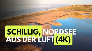 Schillig aus der Luft 2024 in 4k nordsee drohnenaufnahmen [upl. by Philipps]