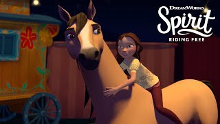 Spirit and Luckys First Circus Act  SPIRIT RIDING FREE  Netflix [upl. by Yenar]