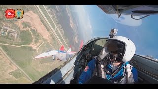 Swifts Strizhi aerobatic team Russian air force [upl. by Maud]