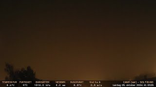 Timelapse Cam 1  Natt til 5 oktober 2024 [upl. by Najram]