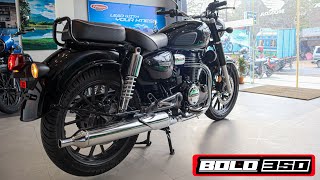 New Honda CB 350 Bold Dlx 2024 color Pearl Igneous Black  On road price [upl. by Nylla]