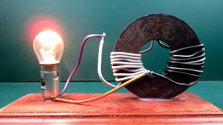 Free energy generator Magnet Coil Work 100  New Science project experiment at Home [upl. by Mella677]