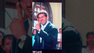 Tarikh pe Tarikh  criminal justice bollywood damini sunnydeol shorts dialogue [upl. by Viva551]