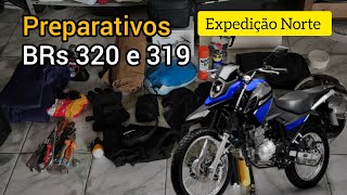 preparativos para encarar as BRs 230 e 319 de crosser 150 [upl. by Chaddy]