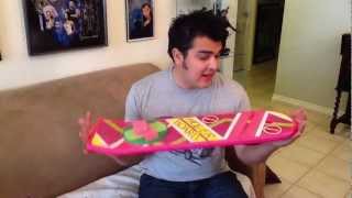 Back to the Future Hoverboard Mattel prop replica review [upl. by Kared772]