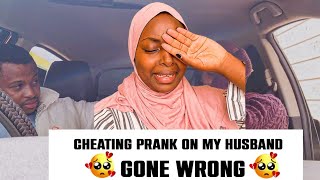 😭CHEATING PRANK ON MY HUSBAND [upl. by Anawyt270]