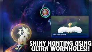 NEW SHINY HUNTING METHOD Wormhole Hunting Easy Shiny Pokemon in Pokemon Ultra Sun and Moon [upl. by Eirelam]