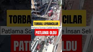 🎯Son Dakika İzmirin Torbalı ilçesi Ayrancılar Mahallesinde doğalgaz Patlaması oldu [upl. by Asille]