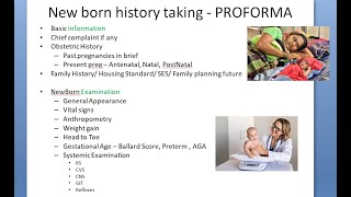 Pediatrics Newborn Neonate History Taking Proforma Format Examination Case Presentation [upl. by Tansy]