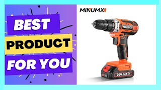 Best MINUMX 20V Wireless Electric Screwdriver Review [upl. by Ekal]