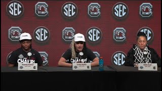 WBB PostGame LSU South Carolina Press Conference 031024 [upl. by Aborn897]