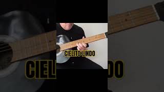 CIELITO LINDO Guitarra Intro canción popular Mexicana  Tablatura tocaycanta shorts [upl. by Witha776]