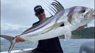 Roosterfish Topwater Costa Rica [upl. by Greff]