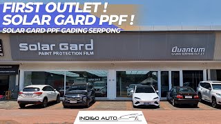 Outlet tour Solar Gard PPF Gading Serpong   Vlog  Indigo Auto Official [upl. by Brackett]