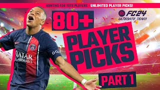 How I Crafted UNLIMITED 80 Player Picks in EAFC for TOTS Hunt [upl. by Rehtse]