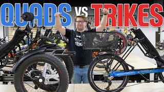 Quads vs Trikes Are 4 Wheels Right For You [upl. by Nimesay]