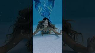 The way I slithered away 😆 mermaid underwater professionalmermaid mermaidtail [upl. by Wolenik]