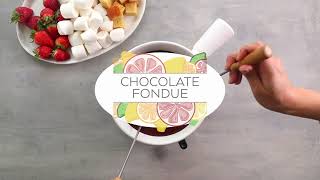 Chocolate Fondue Recipe [upl. by Sydel]