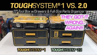 DeWalt ToughSystem 1 vs 20  Toolbox with Drawers and Parts Organizer [upl. by Deer]