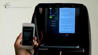 Teleprompt app  IMPORTANT This app is no longer supported and Promptit no longer recommends it [upl. by Olsewski]