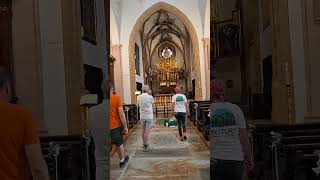 Orgelmuziek in de kerk in Brig Glis aan de Napoleonstrasse [upl. by Biddy]