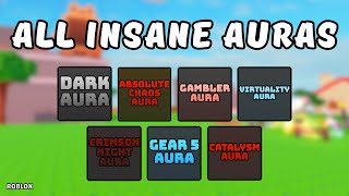 How To Get All Insane Auras in Find The Auras 293  Roblox [upl. by Leirum]