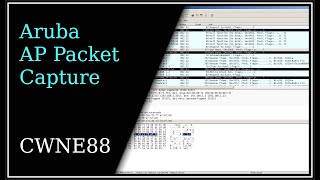 Aruba AP Packet Capturing [upl. by Deelaw]