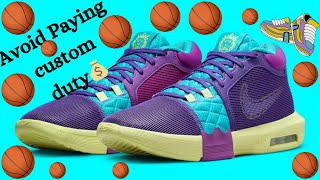 UNBOXING NIKE LEBRON WITNESS 8 EP BASKETBALL SHOES basketball  cntalkies [upl. by Vivianne]