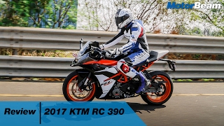 2017 KTM RC 390 Review  Better Than R3 Now  MotorBeam [upl. by Sebastian]