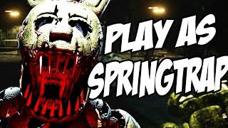 PLAY AS SINISTER SPRINGTRAP  Sinister Turmoil SPRINGTRAP DEMO [upl. by Cecile166]