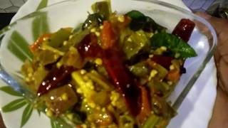 How to cook bendakaya Tomato Curry in Telangana okra Tomato curry [upl. by Munafo467]