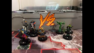 Heroclix  Battle of the Keywords  Green Lantern Corps Vs Animal [upl. by Yeorgi]