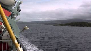 Islay Ferry from Kennacraig [upl. by Adiuqal295]