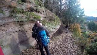 Wanderung Felsenweg Rodalben  Teil 2  Vom Hilschberghaus über Kuhfelsen zum KarlMayFelsen [upl. by Zalea]