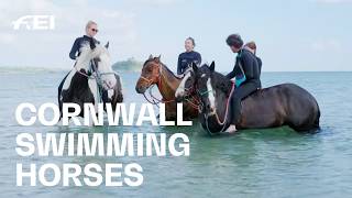 Swimming with horses  RIDE presented by Longines [upl. by Heise]