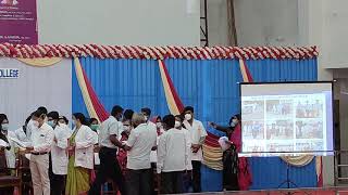 Chengalpattu government medical College white coat cermony [upl. by Yeltnerb876]