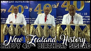 SISDAC Worldwide History  Happy 40th Birthday SISDAC  New Zealand [upl. by Mirilla]