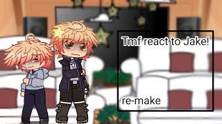 Tmf react to Jake remake  Gacha  gacha club  the music freaks  jake [upl. by Ajet]