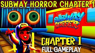 SUBWAY HORROR CHAPTER 1 Android Full Gameplay [upl. by Enorel]