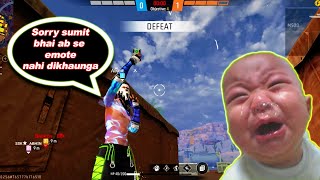 India Bizon TOP 1 ko aukat Dikhaya 😱🔥  Free Fire CS Ranked Gameplay  freefire video trending [upl. by Aryhs]