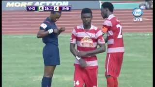 Yanga Vs Simba Goli na kadi nyekundu [upl. by Wyon]