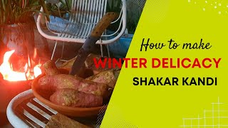 Winter Delicacy ShakarkandiSweet Potato [upl. by Frayne630]